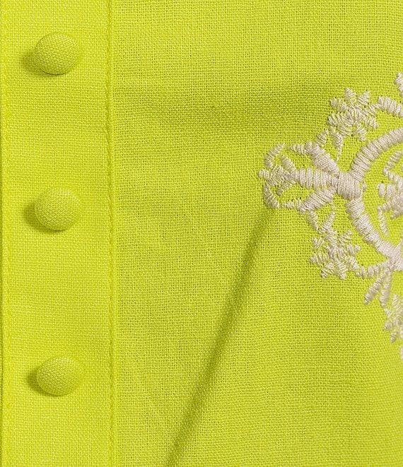 A Loves A Woven Embroidered Sleeveless Tank Strap Sweetheart Neckline Cropped Coordinating Bralette Top Product Image