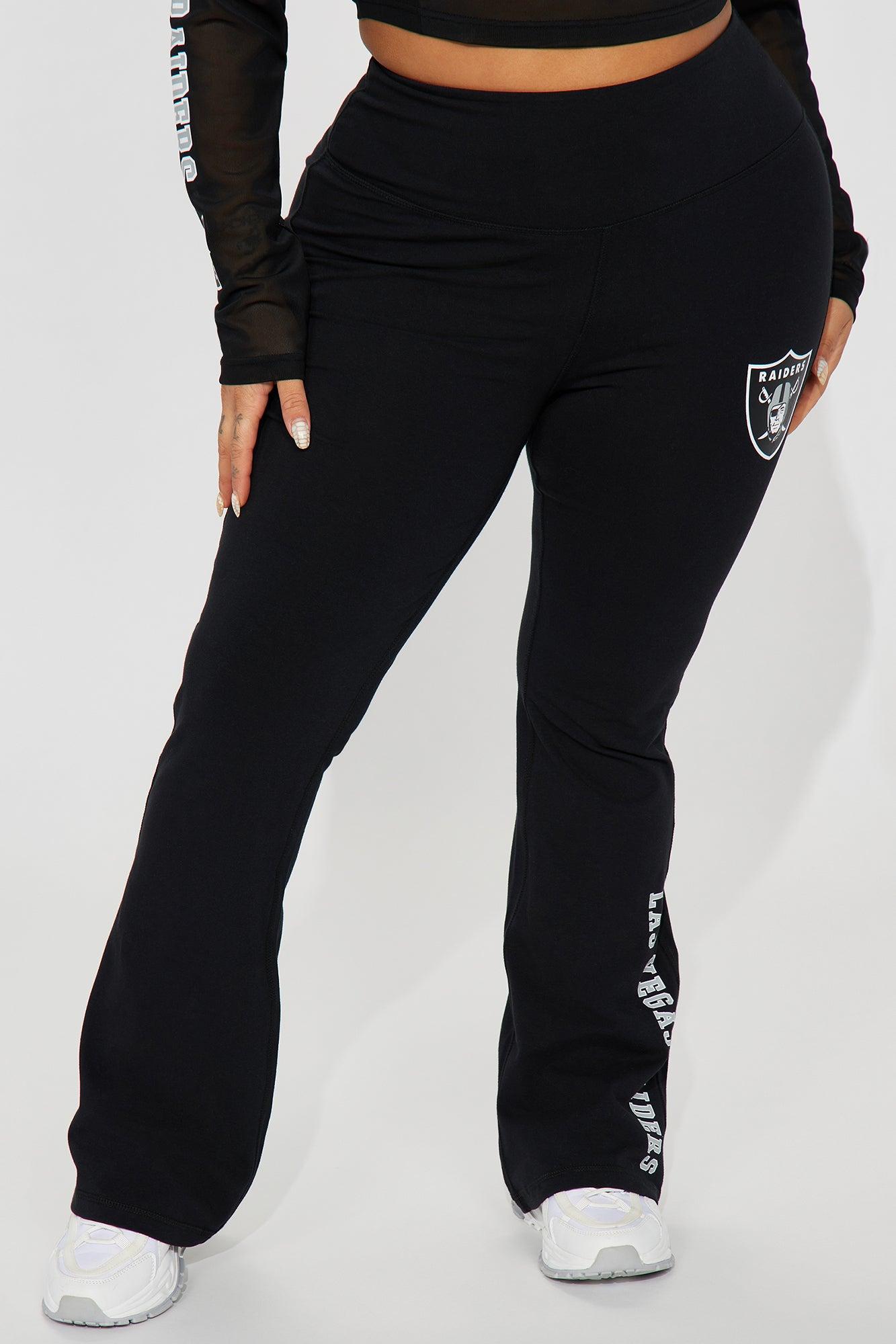 Raiders Half Time Show Flare Pant - Black Product Image