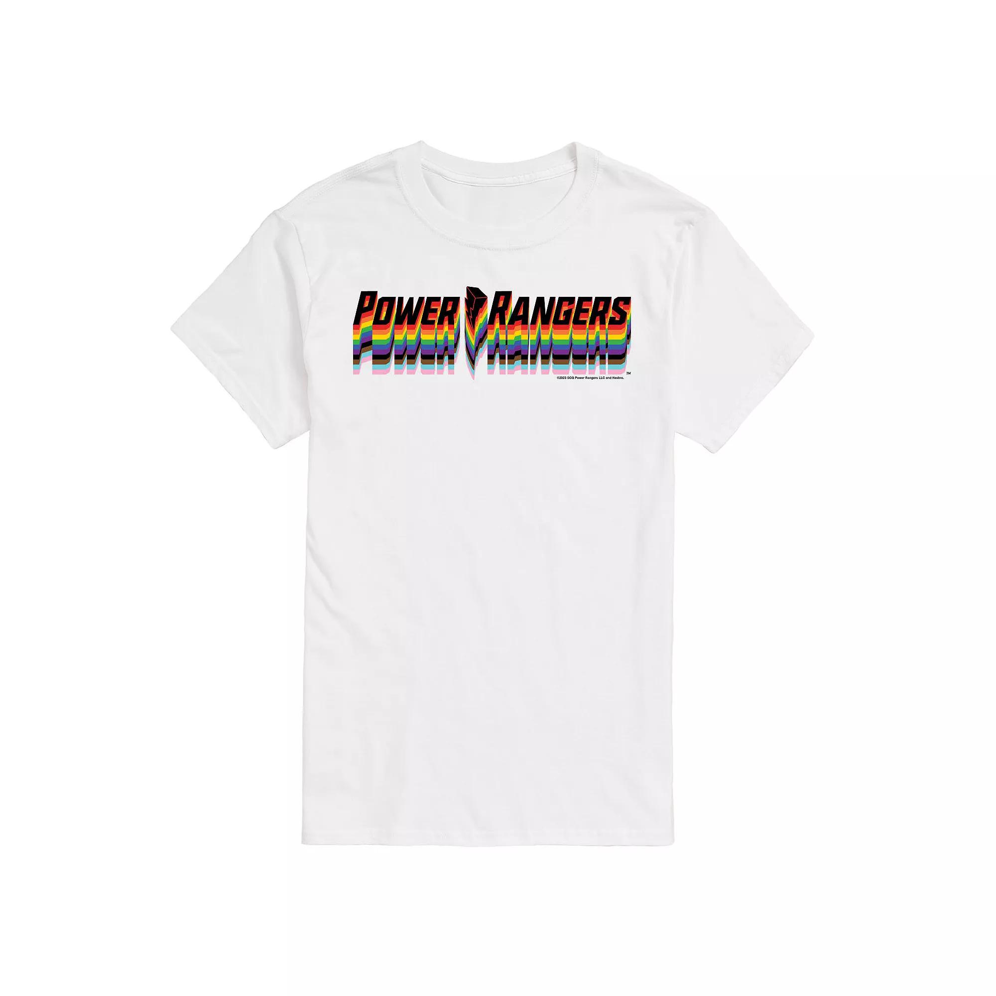 Men's Power Rangers Pride Logo Graphic Tee,  Product Image
