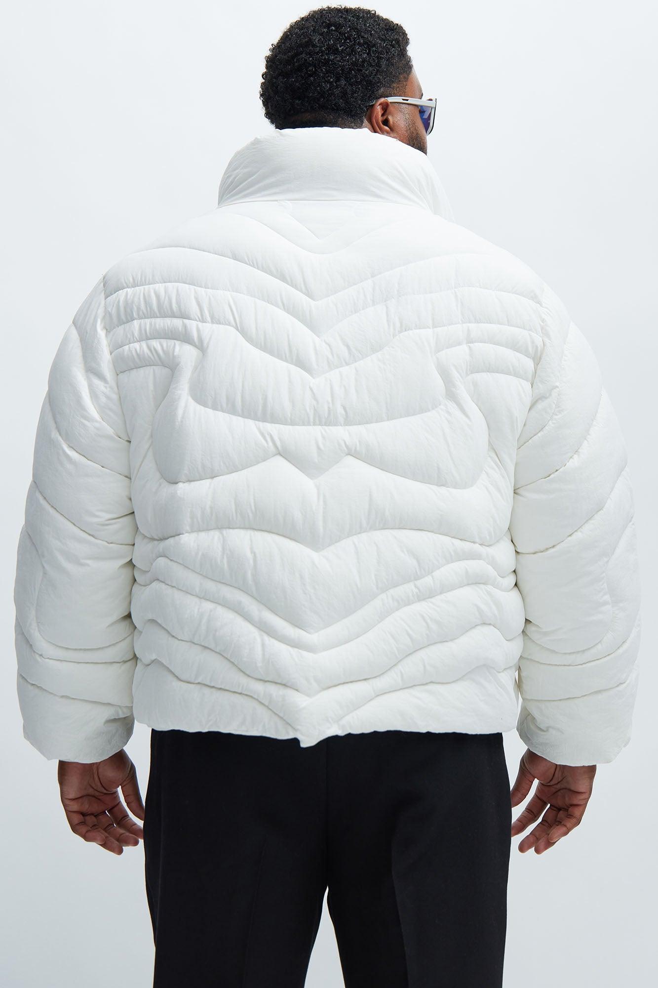 Willow Quilted Jacket - White Product Image