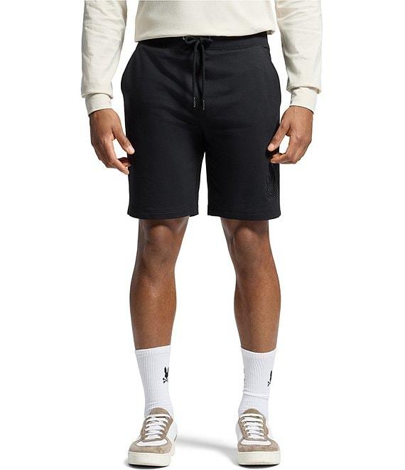 Psycho Bunny Levanzo Embroidered French Terry 8#double; Inseam Shorts Product Image