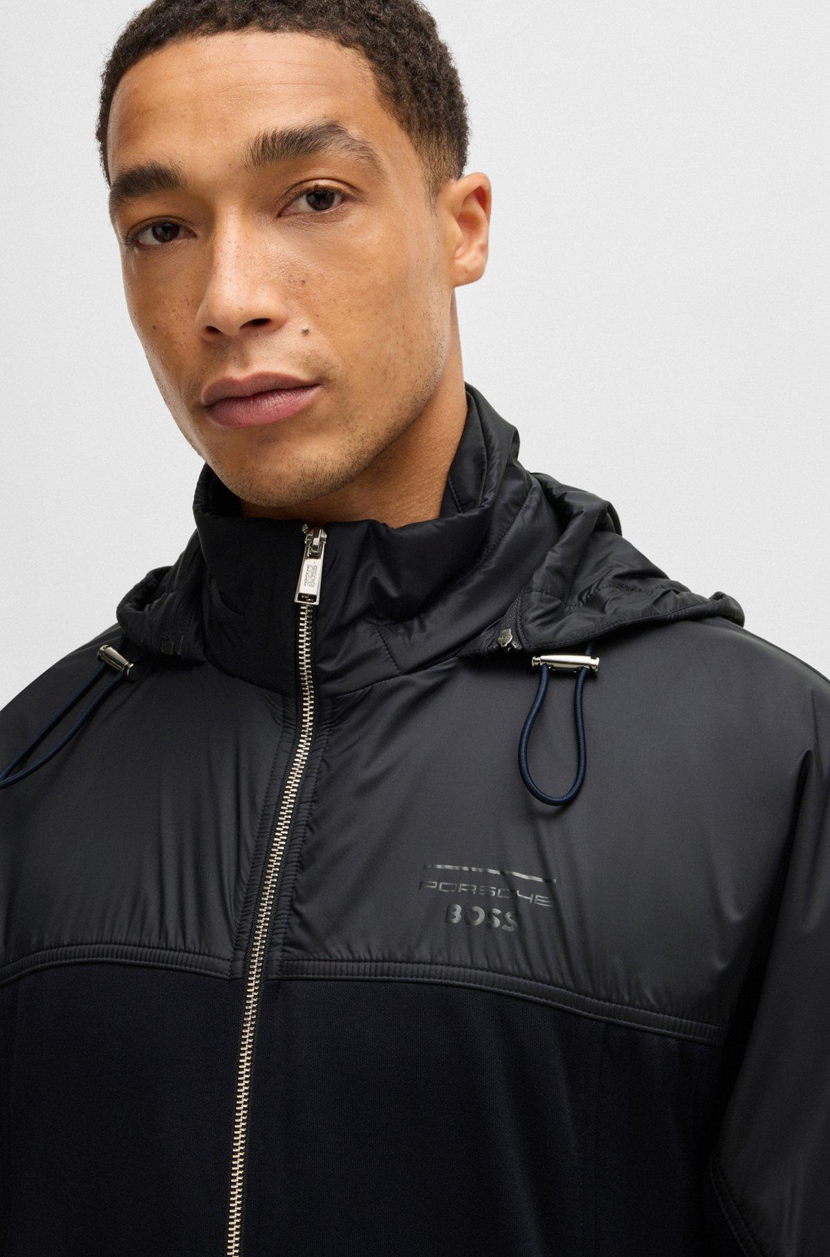 Porsche x BOSS hoodie with two-way zip Product Image
