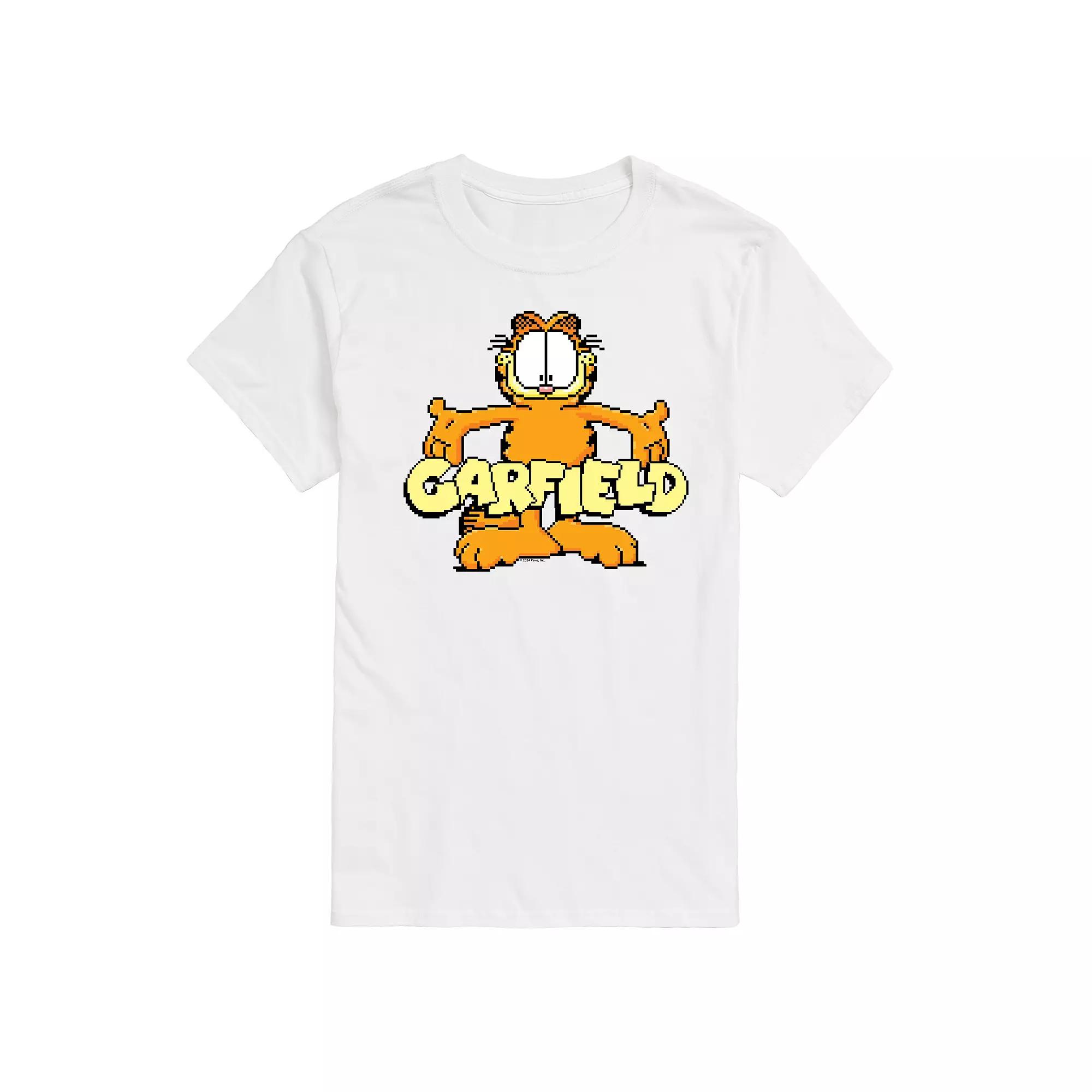 Men's Garfield Standing Logo Graphic Tee,  Product Image