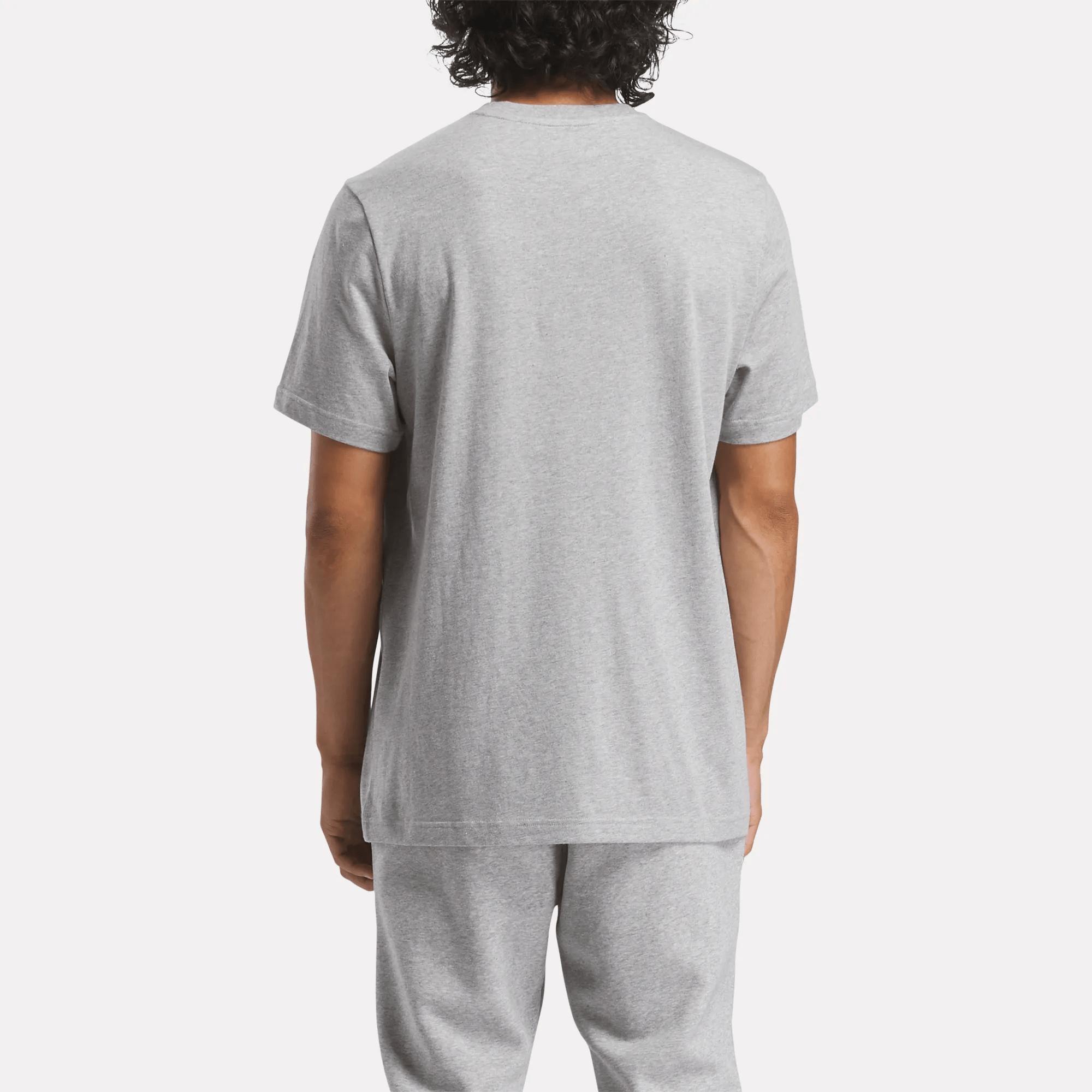 Men's Reebok Identity Big Stacked Logo T-Shirt Male Product Image