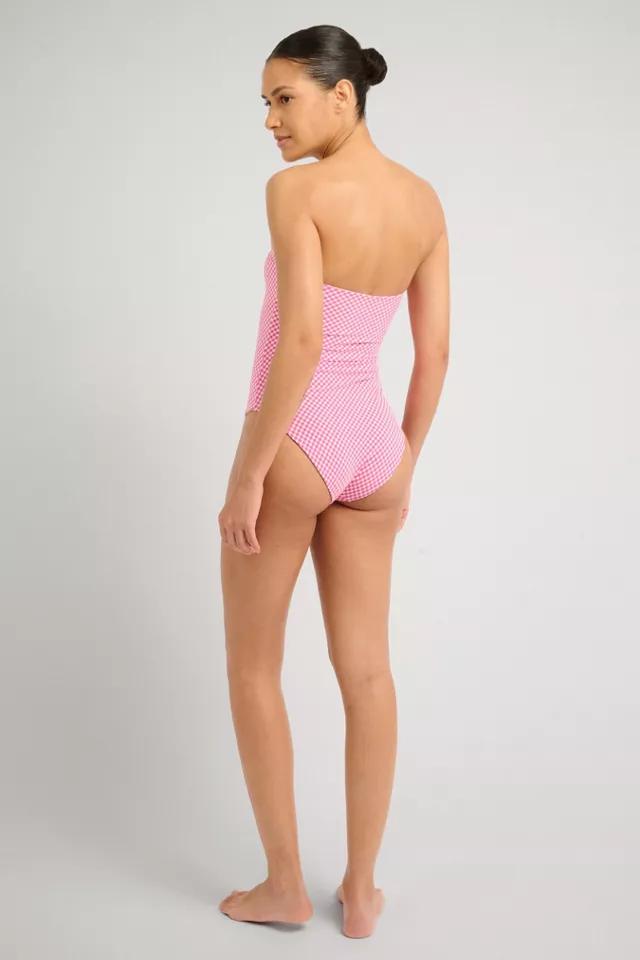 Onia Bardot Strapless One Piece Swimsuit Product Image