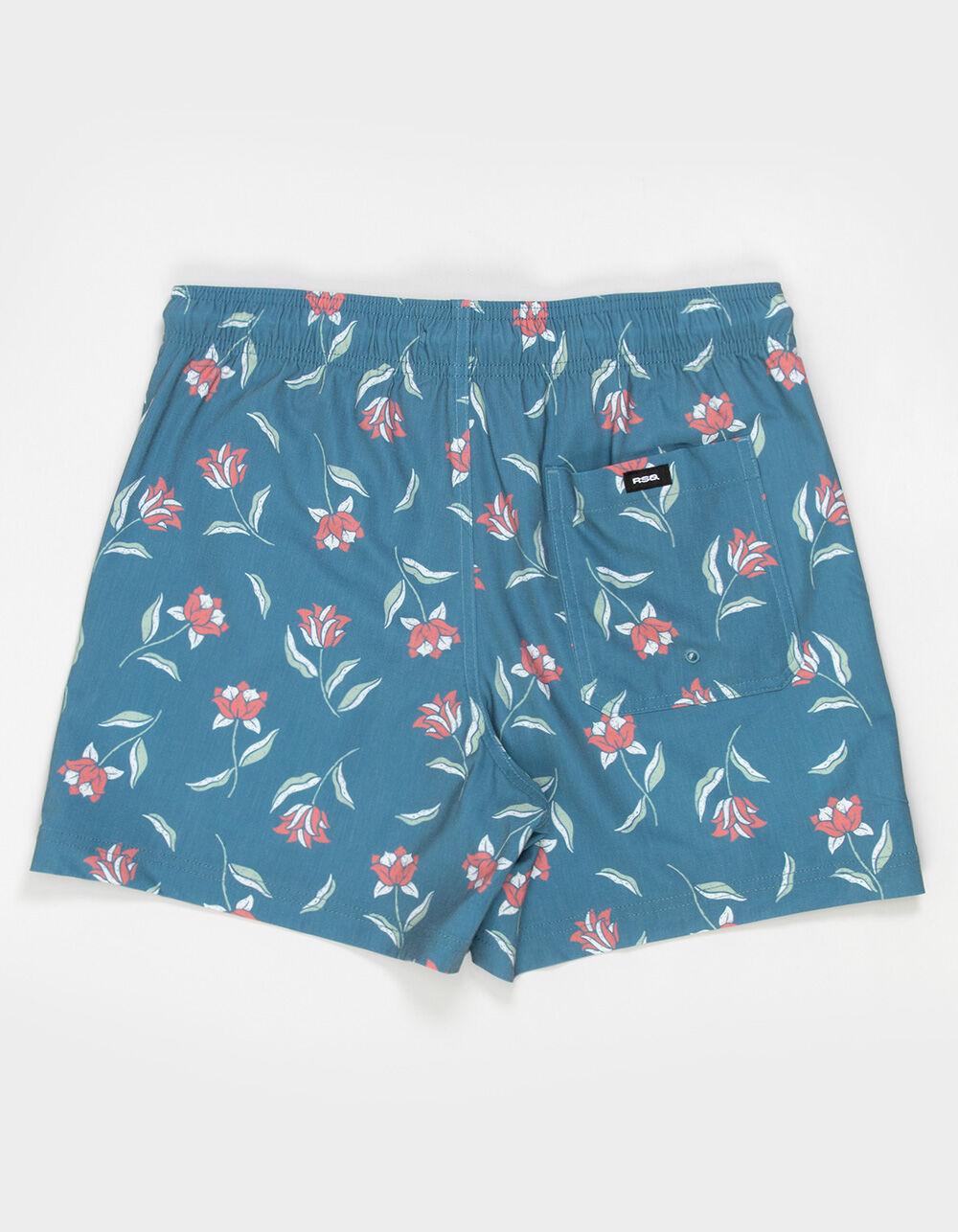 RSQ Mens Tulips 5" Swim Shorts - CADET Product Image