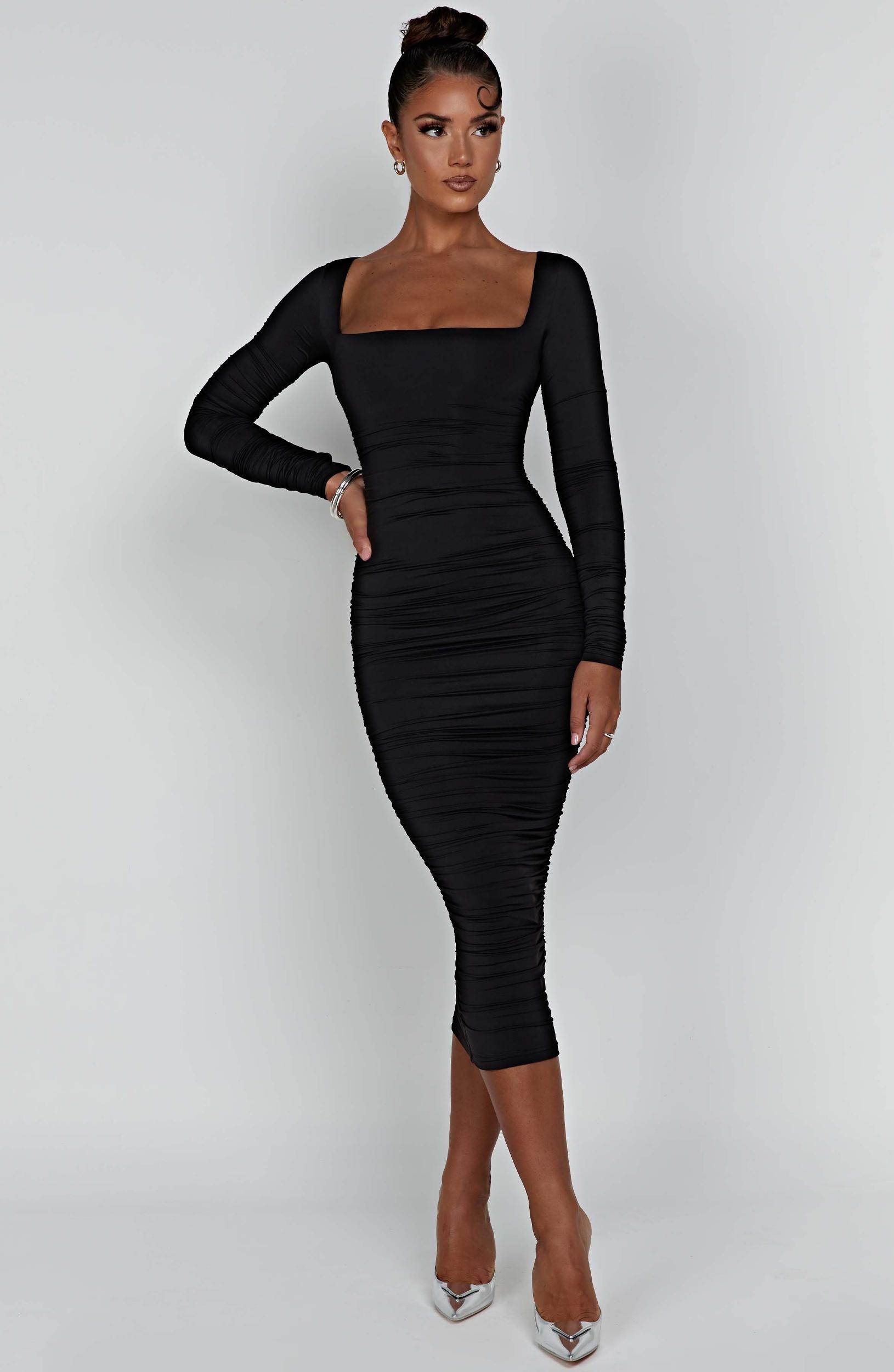 Wren Maxi Dress - Black Product Image