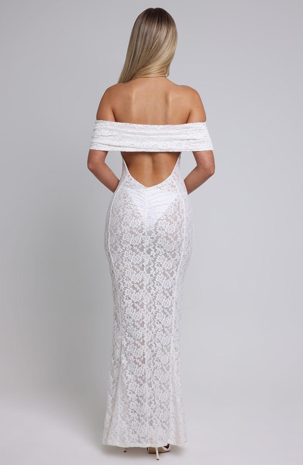 Stephanie Maxi Dress - Ivory Product Image