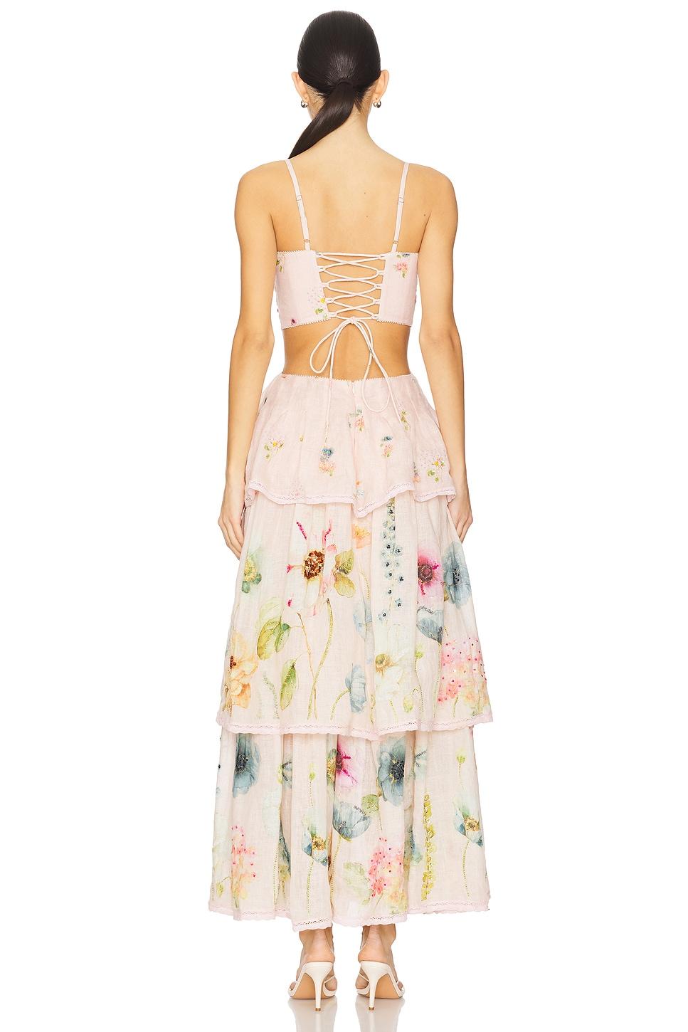 Garden Gala Tier Dress LA FUORI Product Image