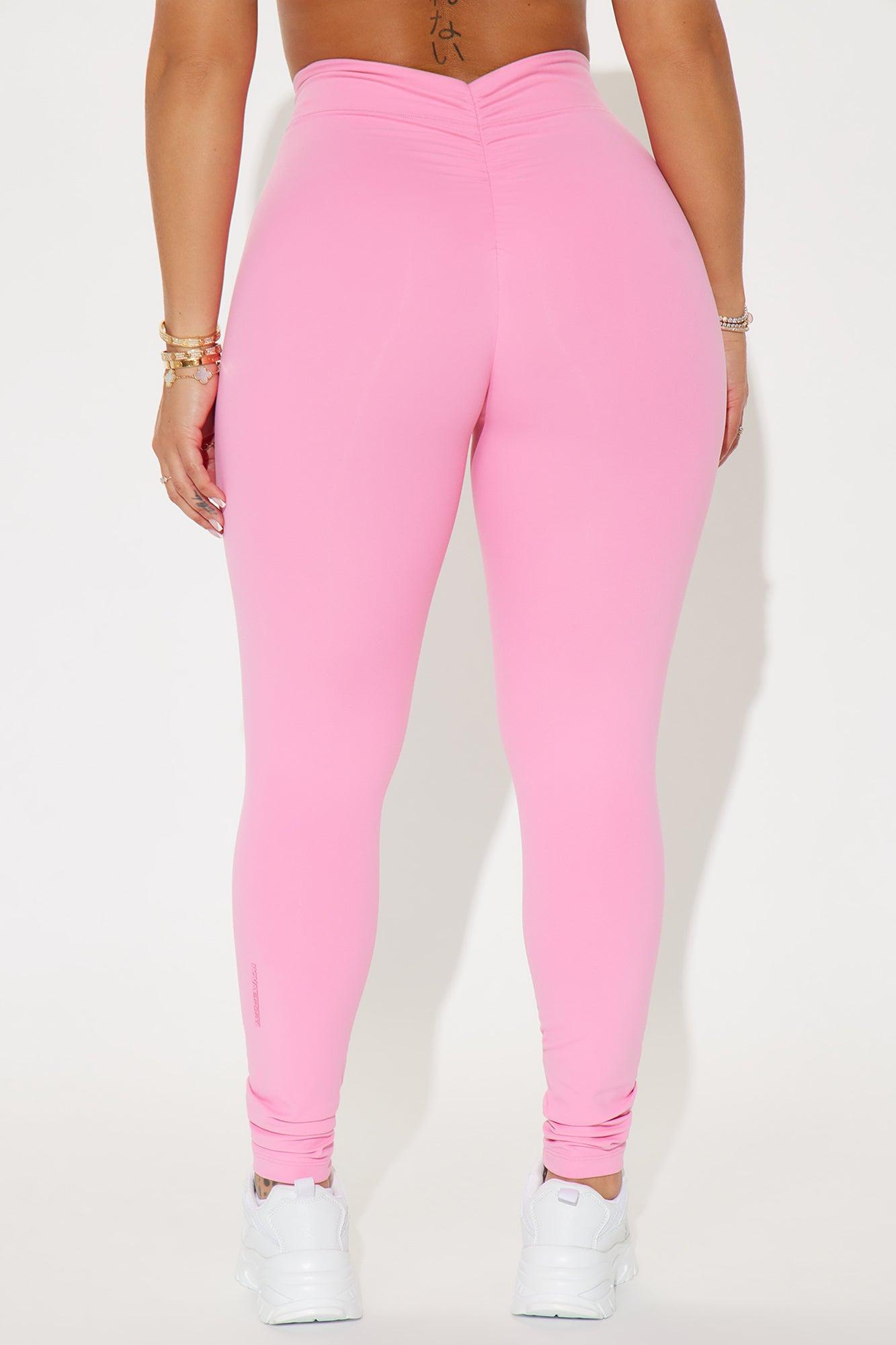 Sunrise Stretch Super Soft Active Legging - Hot Pink Product Image