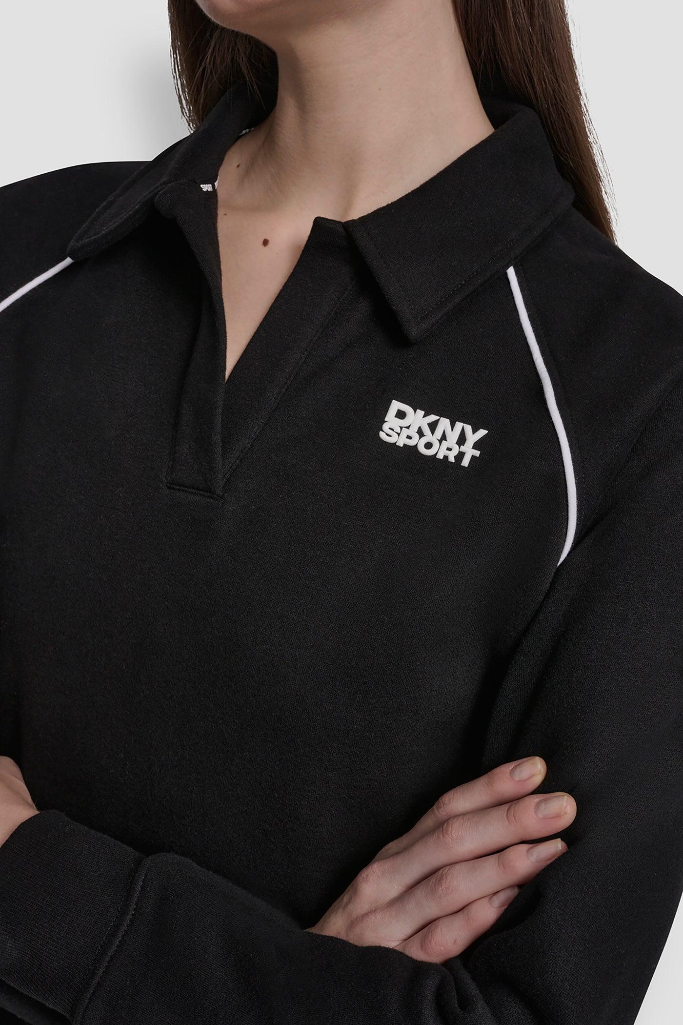 HD LOGO TRACK POLO SWEATSHIRT Product Image