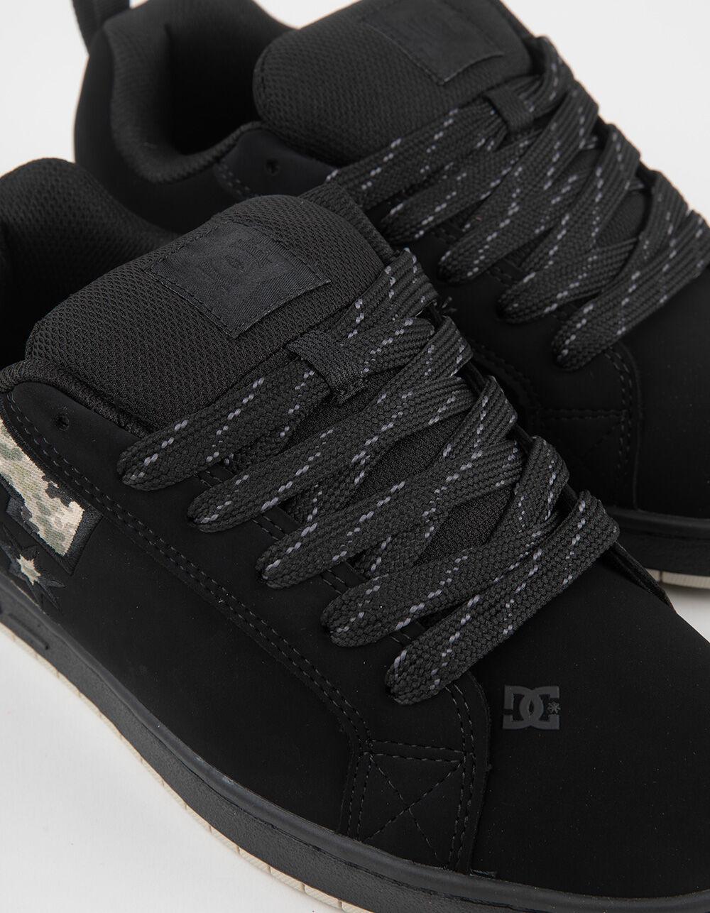 DC SHOES Court Graffik SE Mens Shoes - BLK/DK GRY Product Image