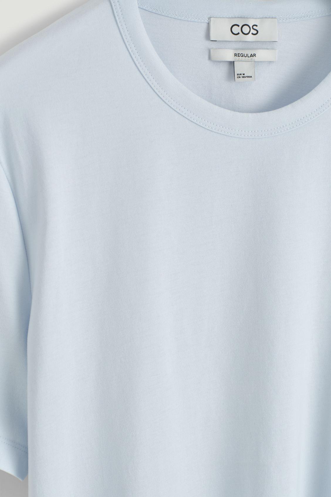REGULAR LIGHTWEIGHT BRUSHED-COTTON T-SHIRT Product Image