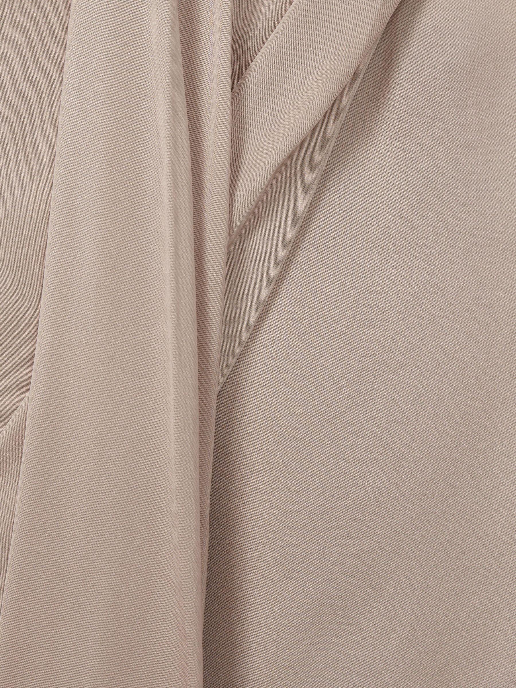 Off-The-Shoulder Drape Top in Blush Product Image