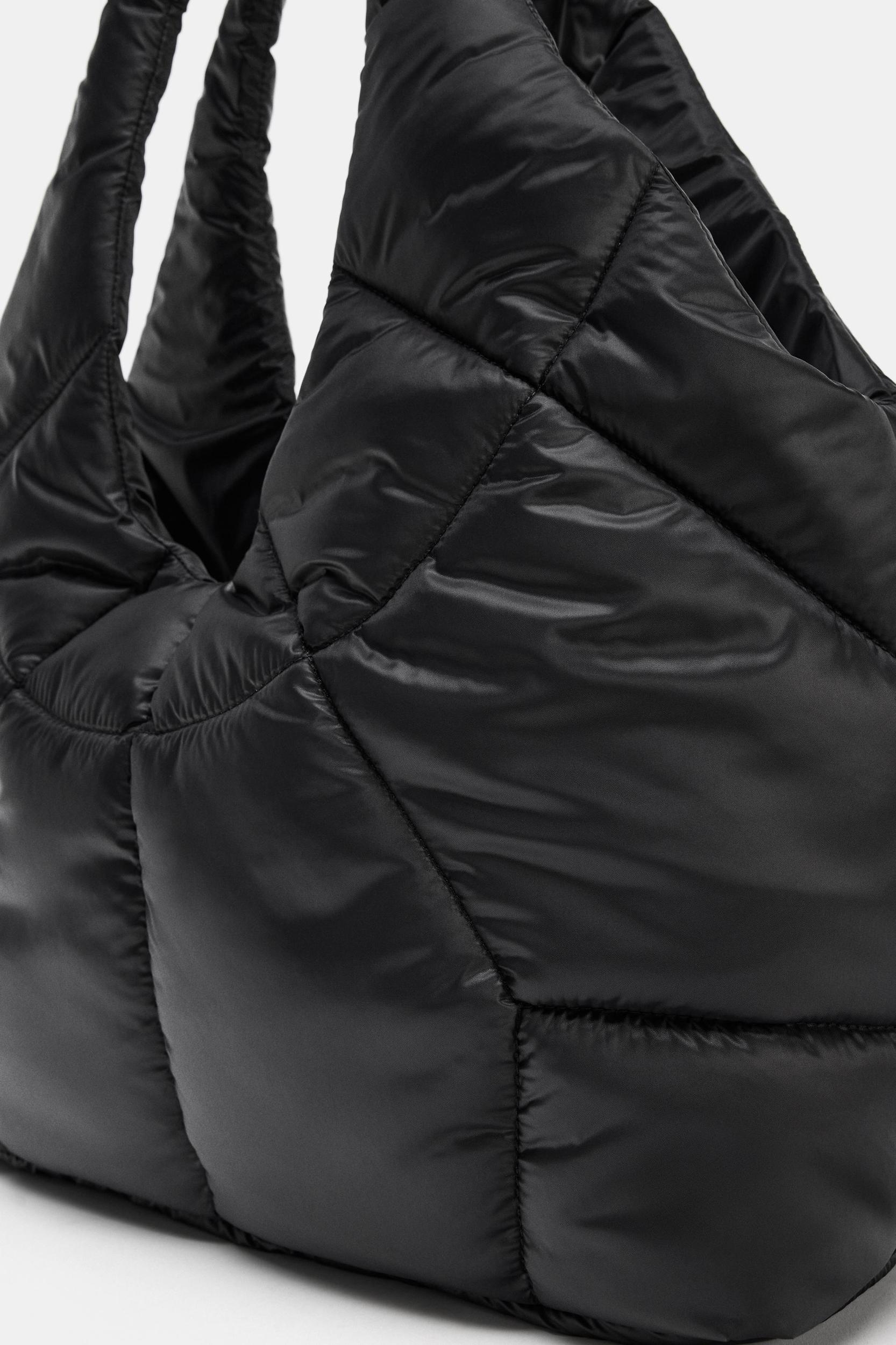 QUILTED EFFECT SHOPPER BAG Product Image