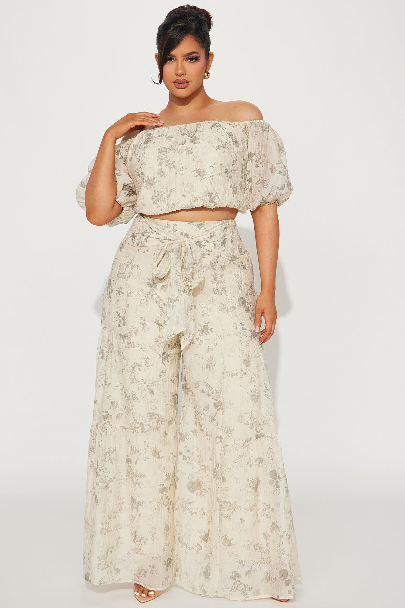 Soft Embrace Pant Set - Grey Product Image