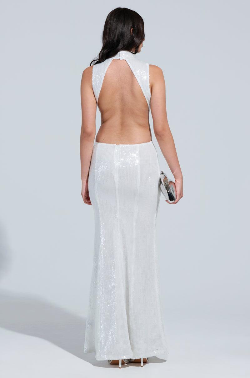 NOT FOR YOU SEQUIN MAXI DRESS Product Image