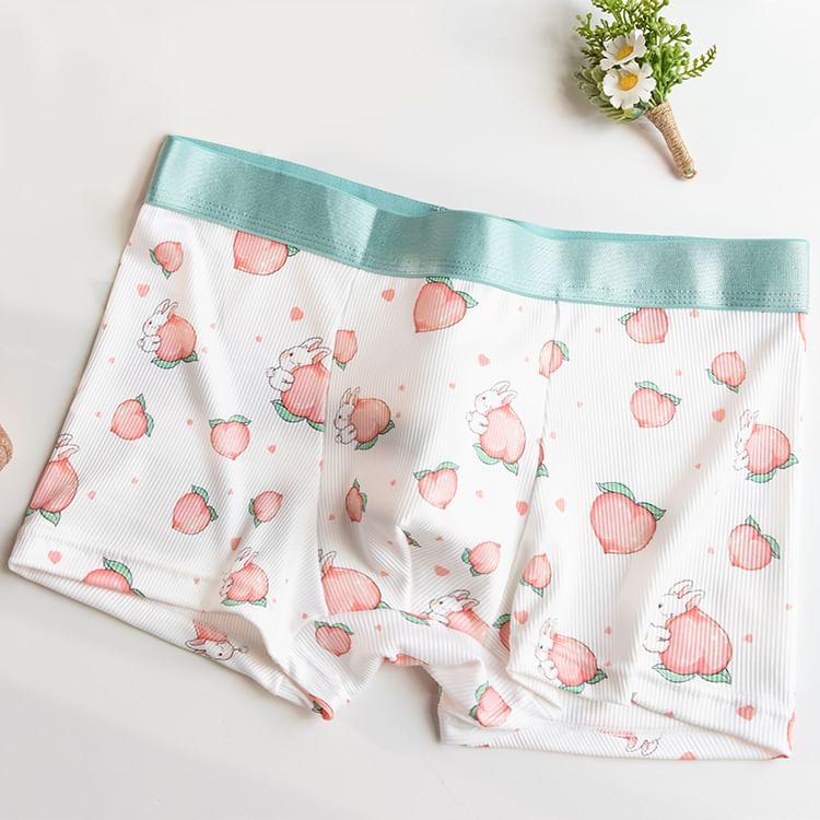 Cartoon Print Boxer Briefs / Set Product Image