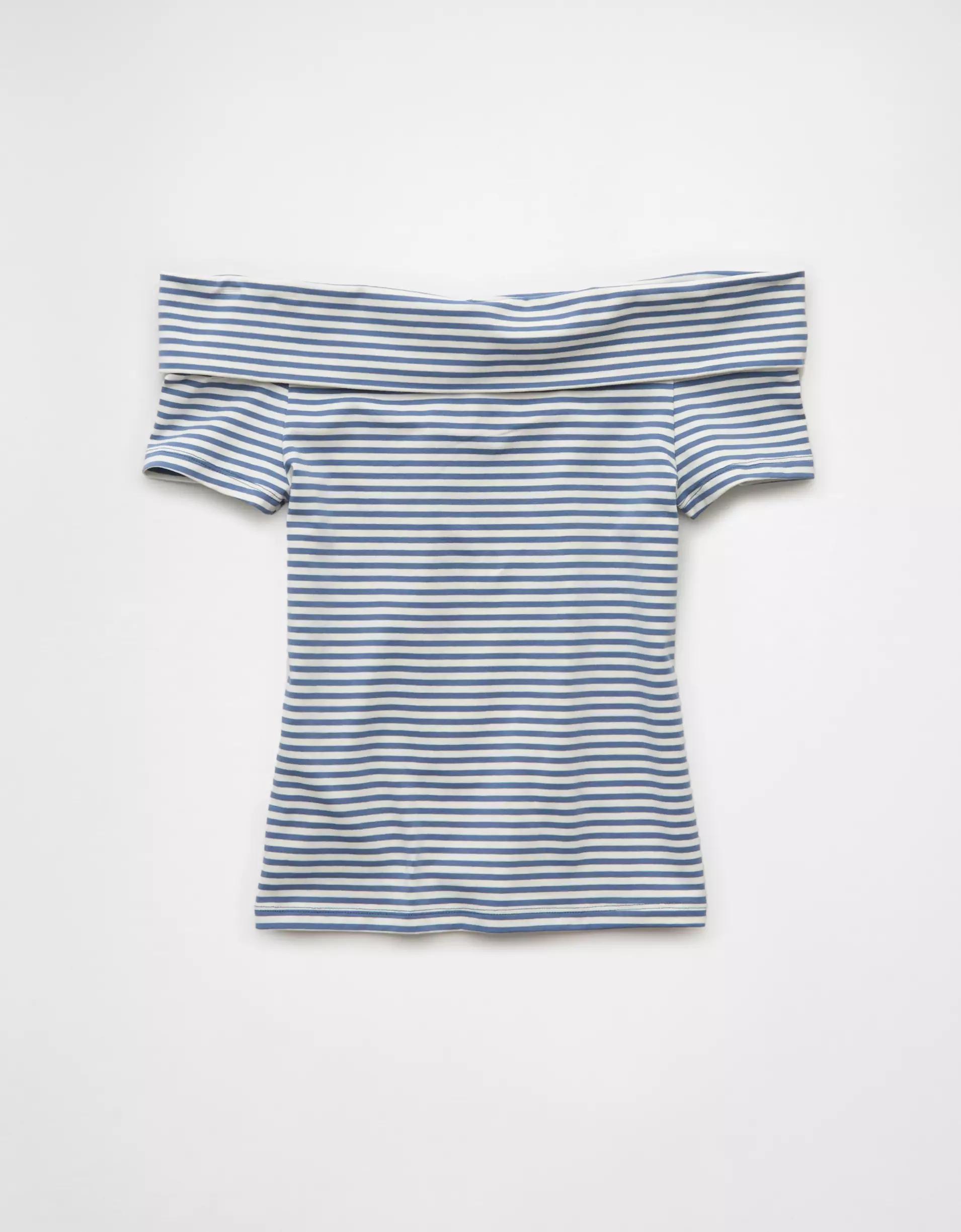 AE Off The Shoulder Foldover Top Product Image