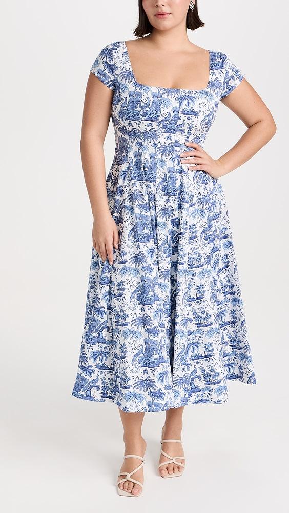 STAUD Short Sleeve Wells Dress | Shopbop Product Image