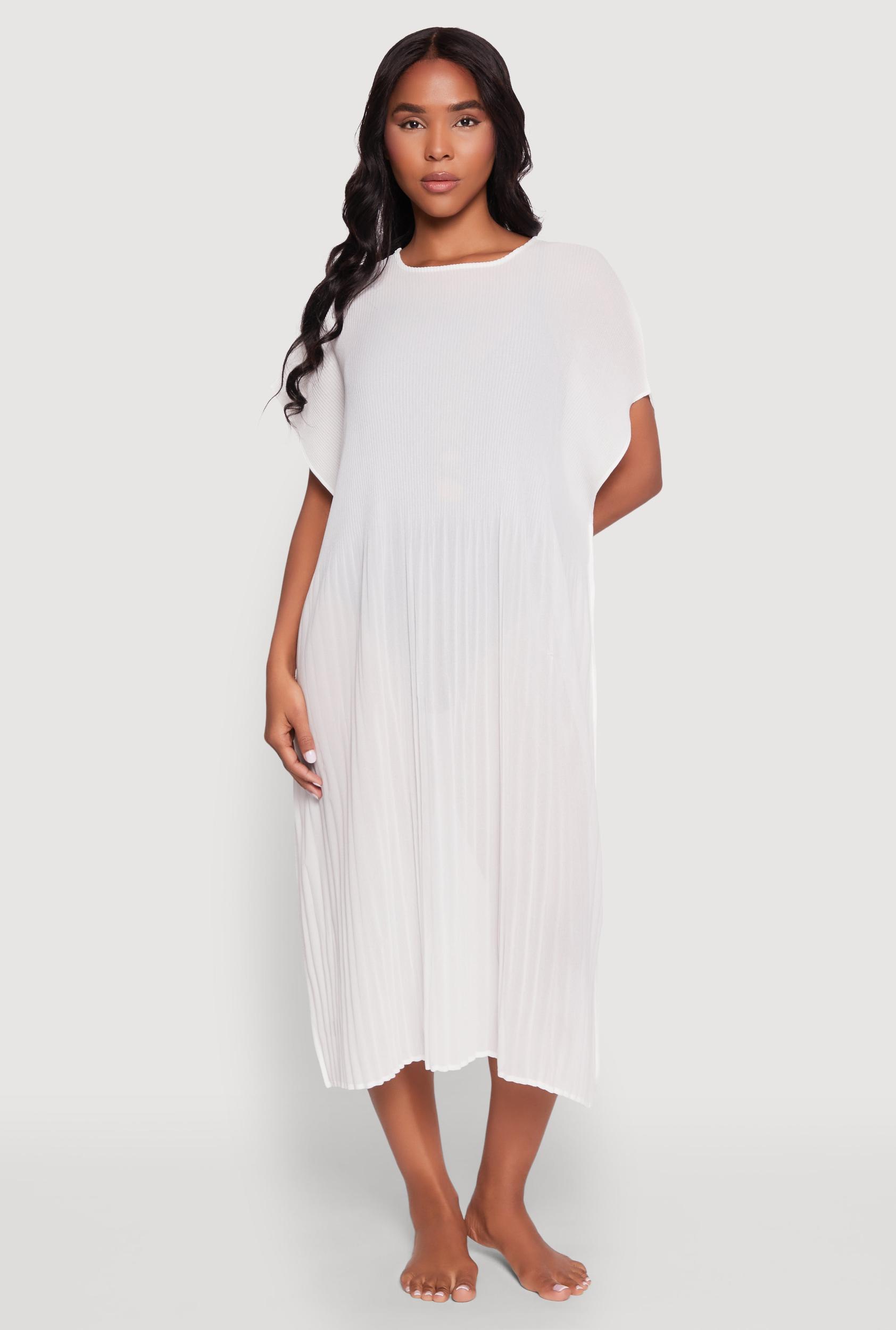 Plisse Swim Cover Up Female Product Image