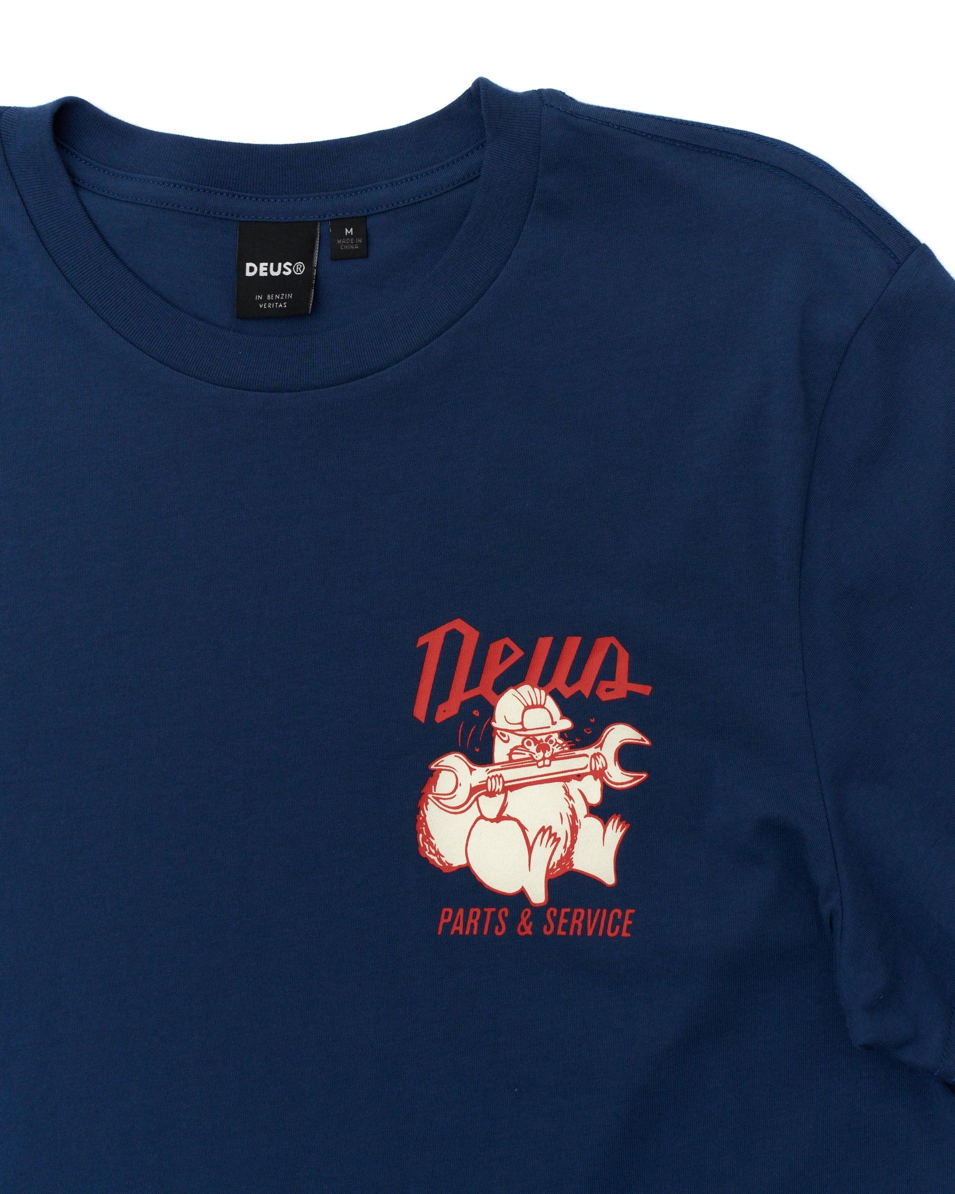 Overbite Tee - Mechanic Blue Product Image