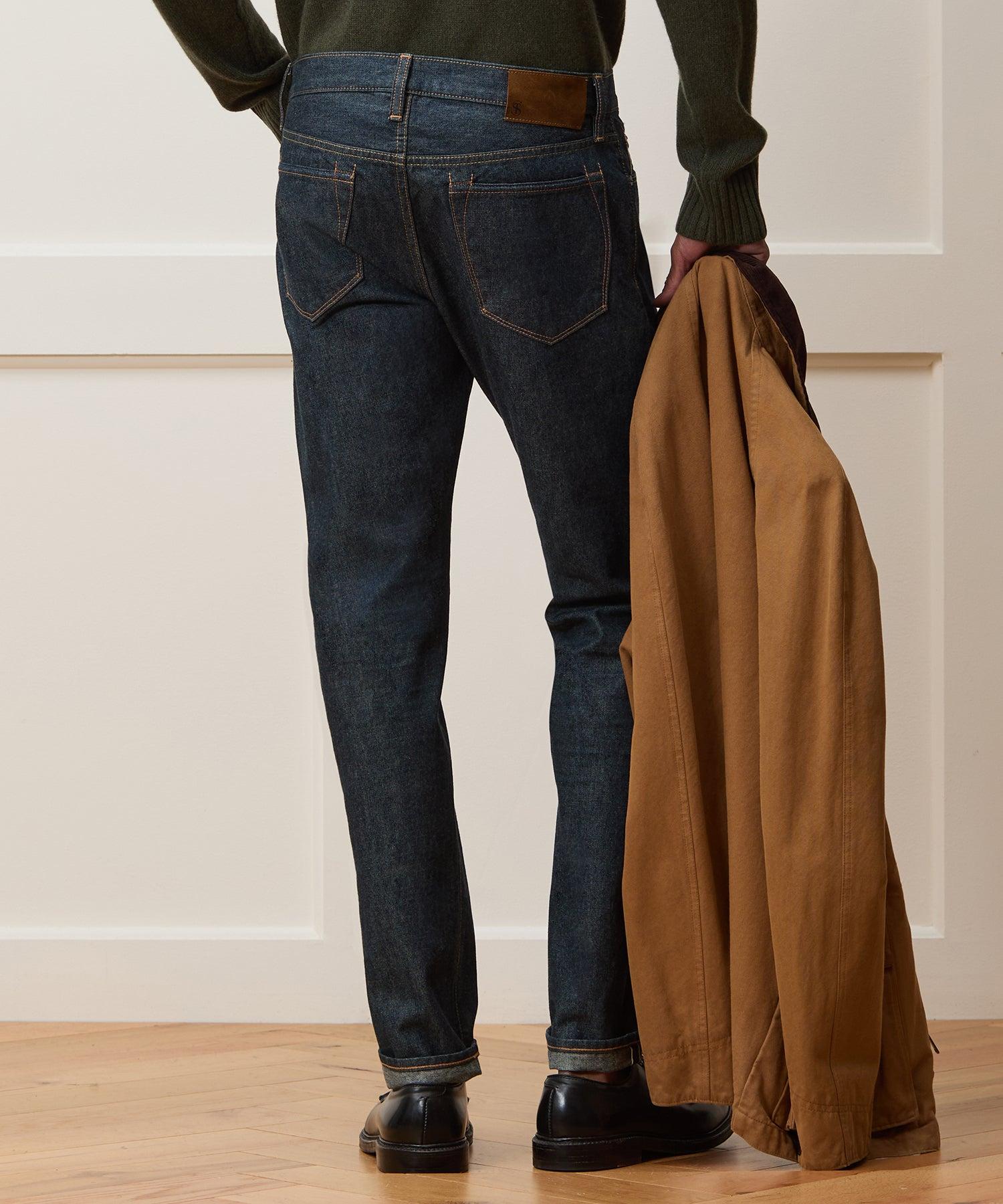 Slim Lightweight Japanese Selvedge Jean in Indigo Product Image