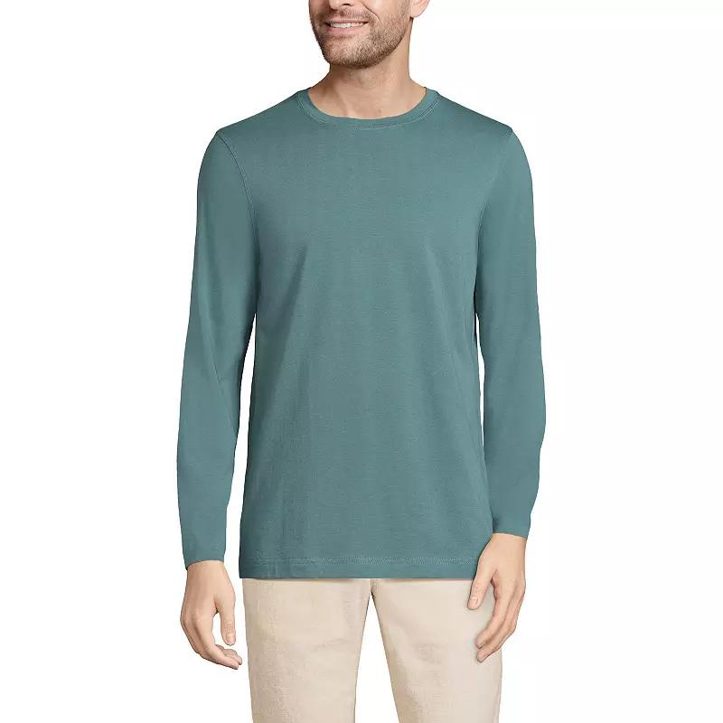 Men's Lands' End Classic-Fit Supima Tee,  Product Image