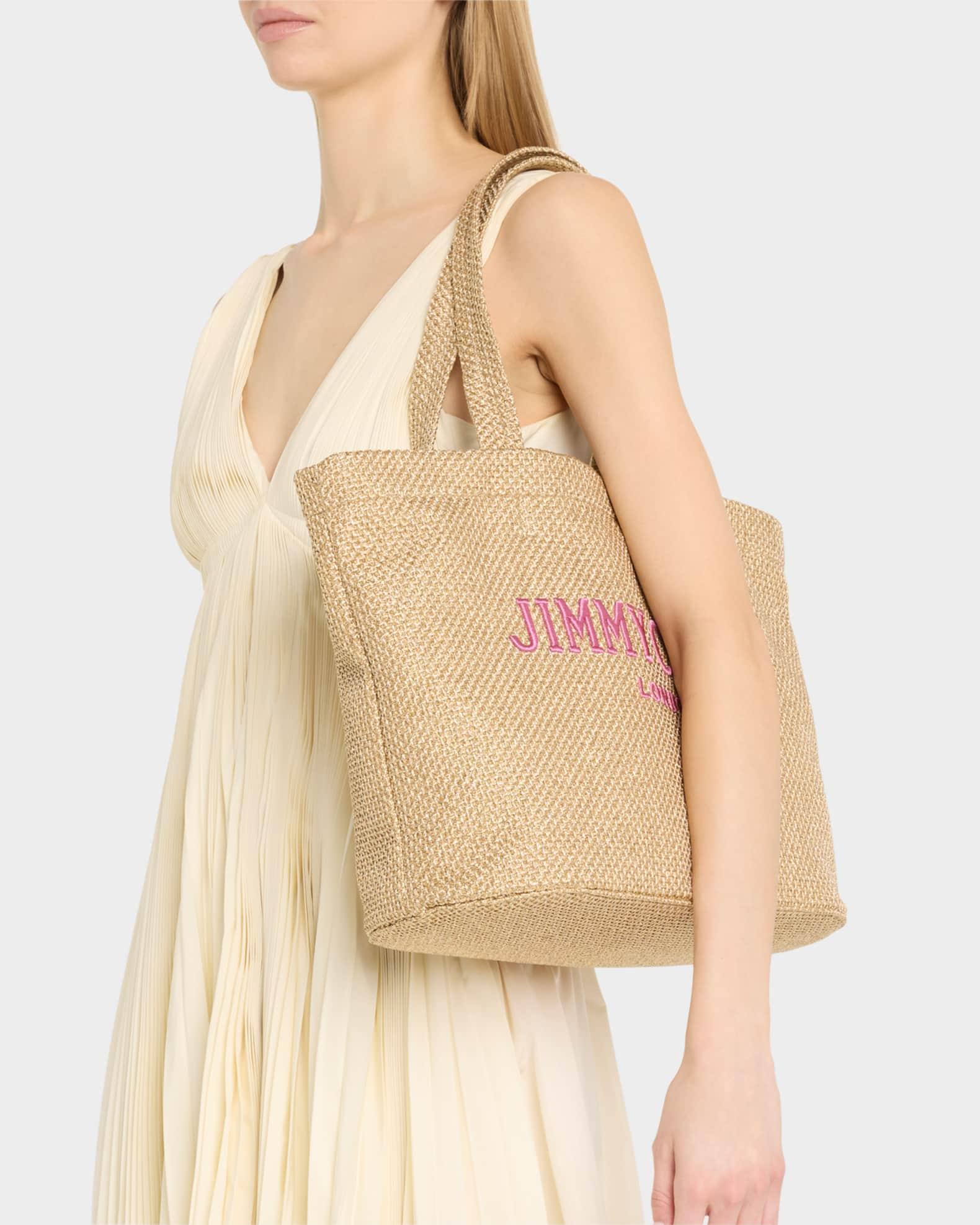 East-West Raffia Beach Tote Bag Product Image
