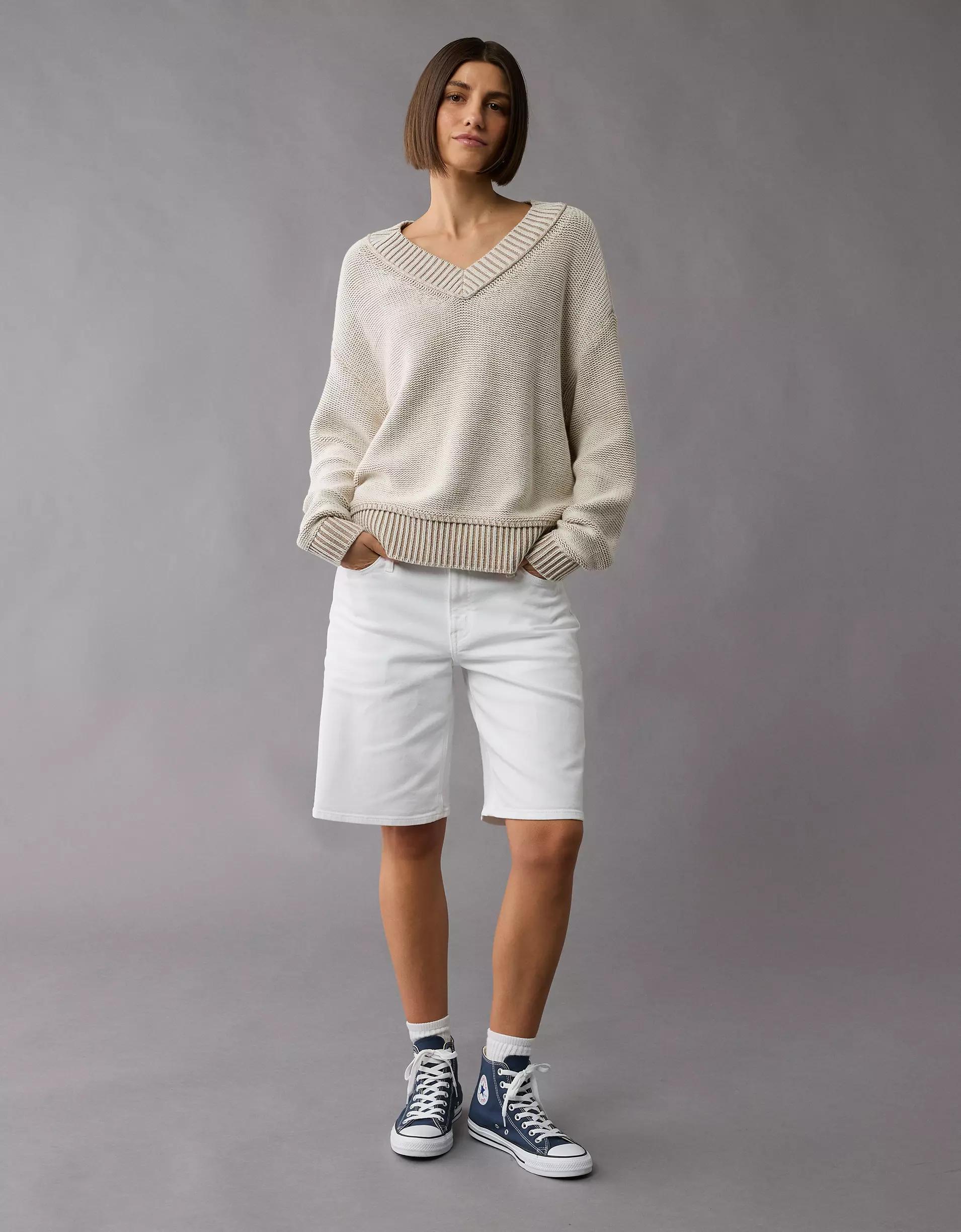 AE Long Weekend V-Neck Sweater Product Image