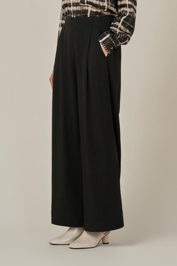Wide Leg Tencel Pants Product Image