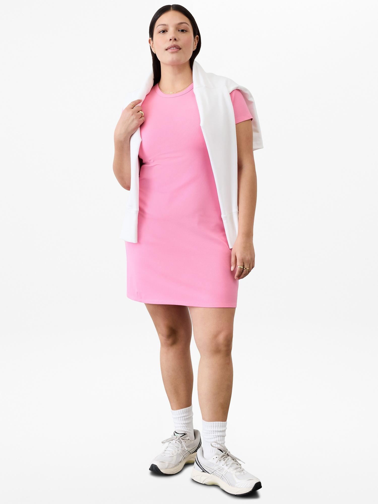 Signature Rib Tee Dress Product Image