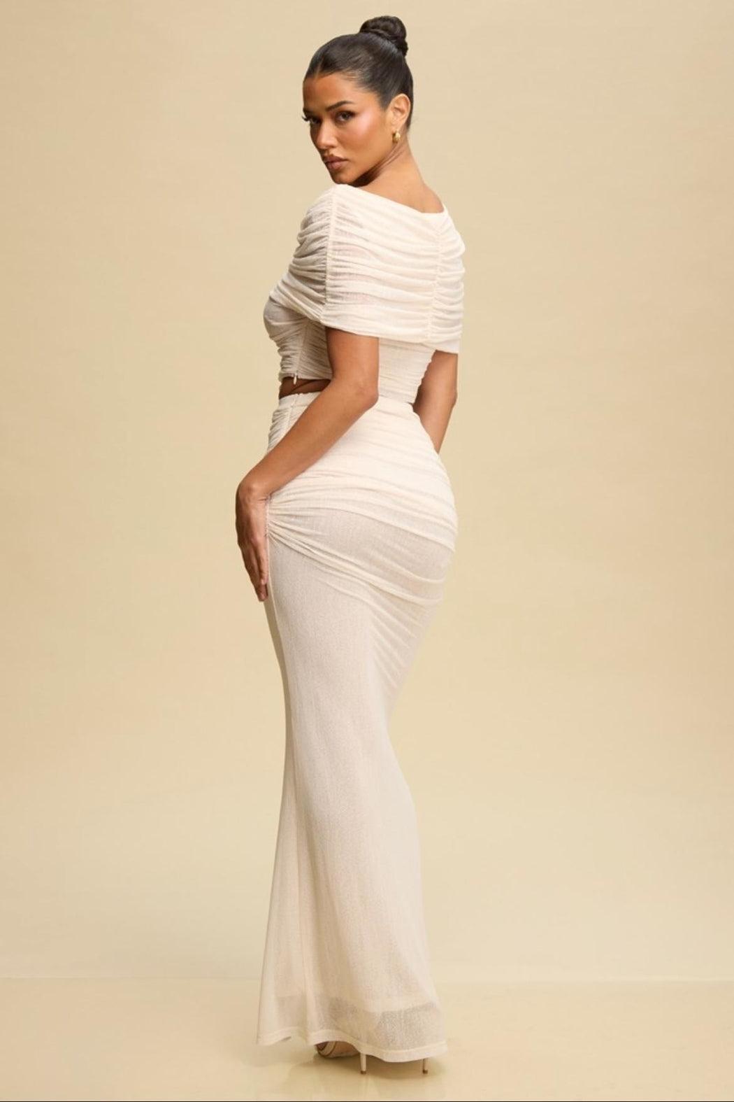 Shirred Skirt Set Product Image