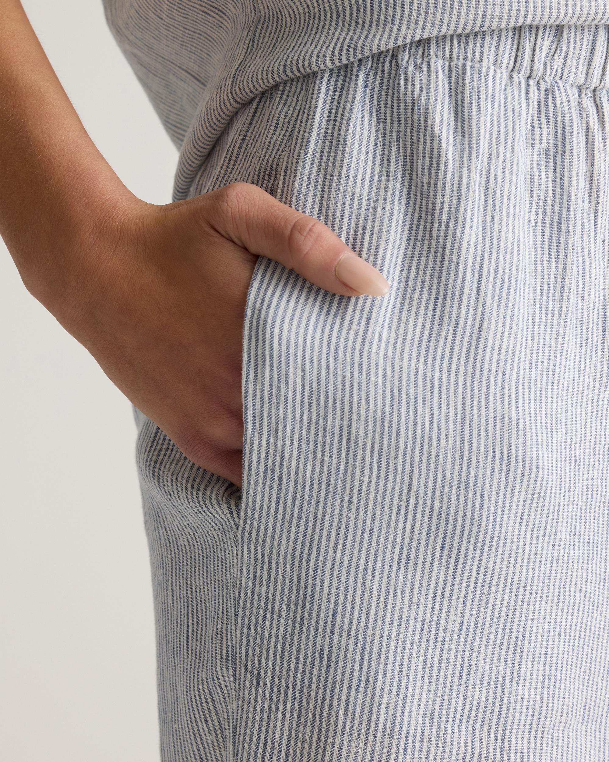 Quince | Women's 100% European Linen Pajama Set Product Image