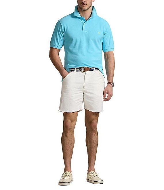 Polo Ralph Lauren Big & Tall Classic Fit Solid Cotton Mesh Polo Shirt Product Image