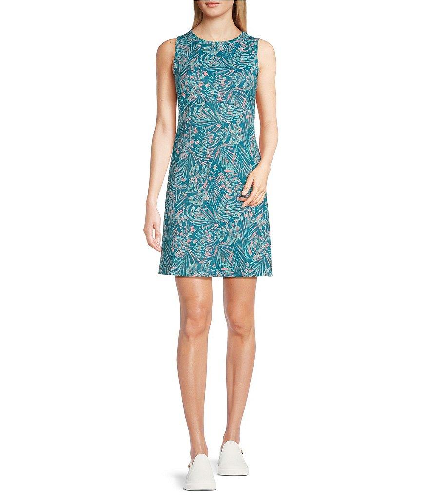Columbia Printed Crew Neckline Sleeveless Dress Product Image