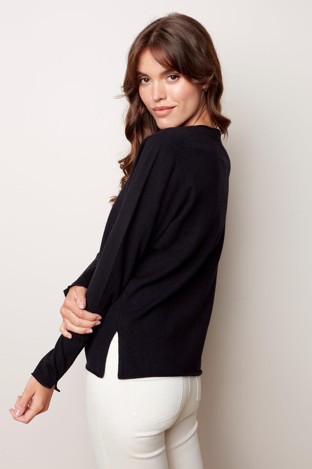 Basic V-neck Sweater Product Image