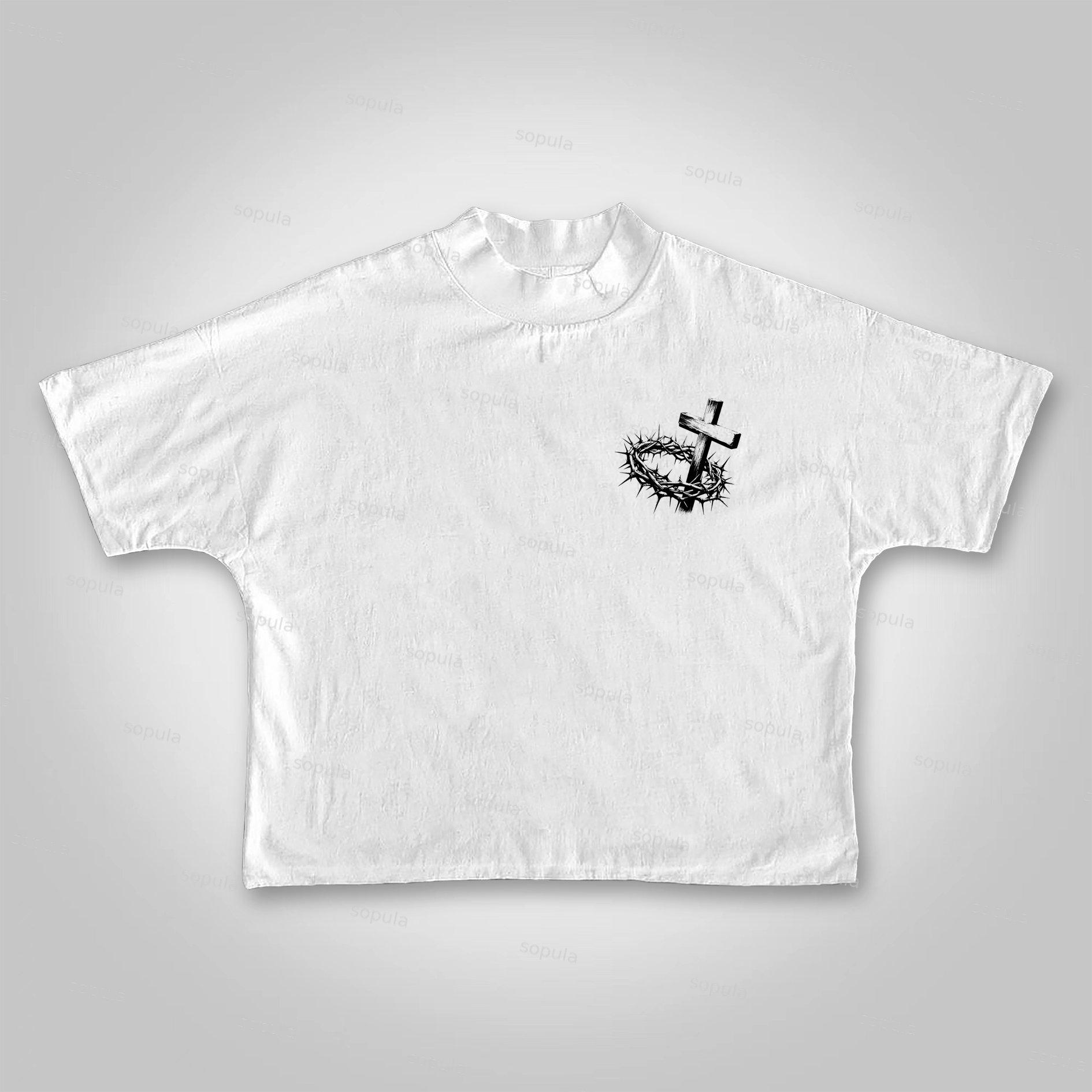 Sopula Jesus Paid It All Salvation Cropped T-shirts Product Image