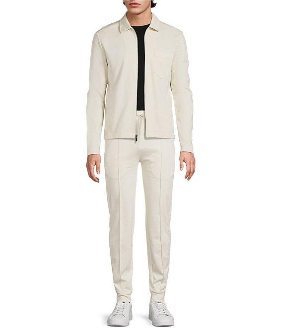 Murano Liquid Luxury Slim Fit Zip Shirt Jacket Product Image