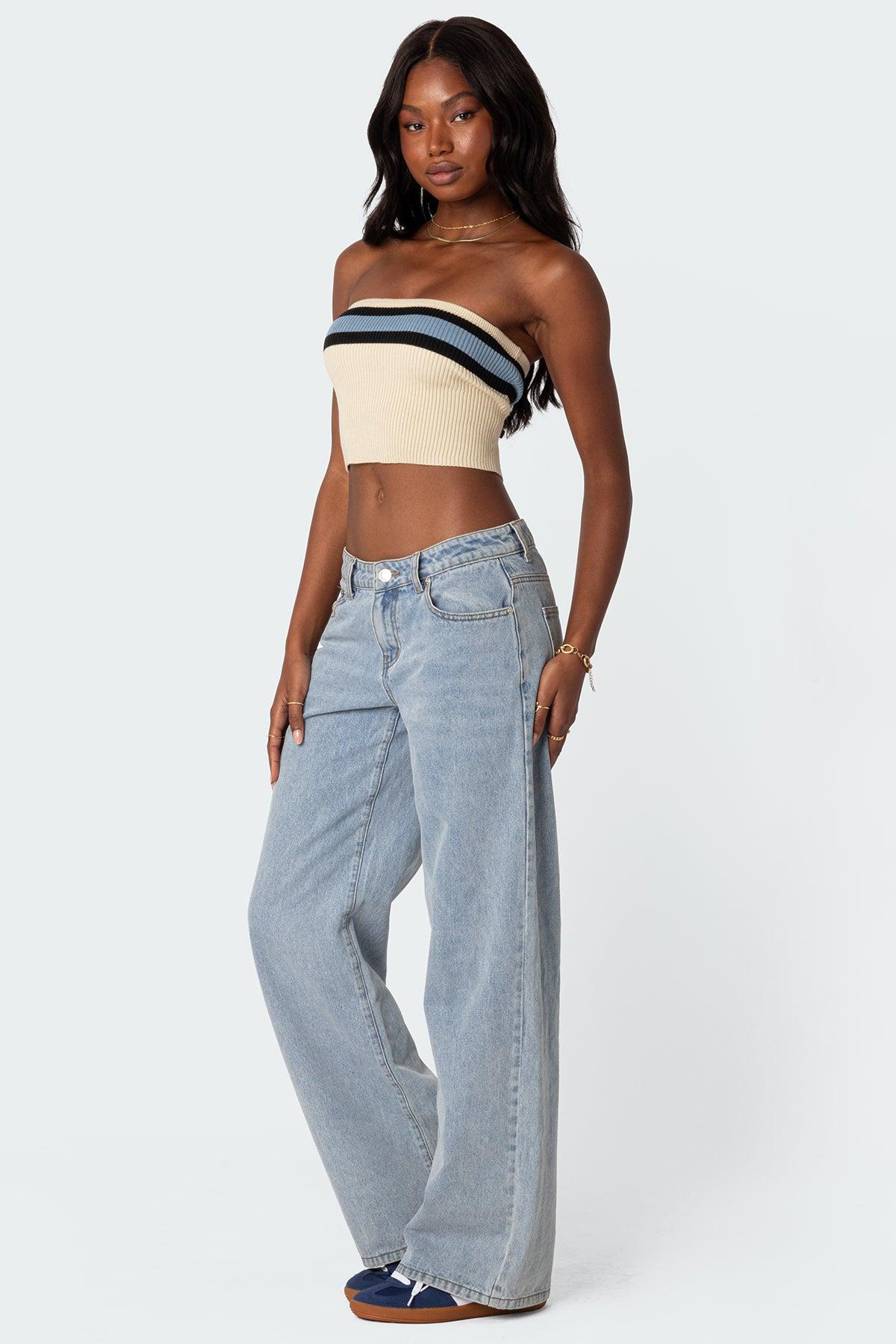 Cyprus Knit Tube Top Product Image