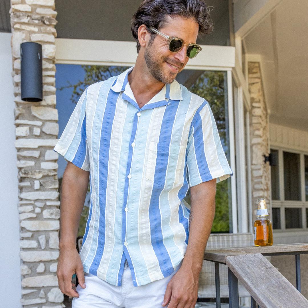 Punta Camp Shirt - Blue Product Image