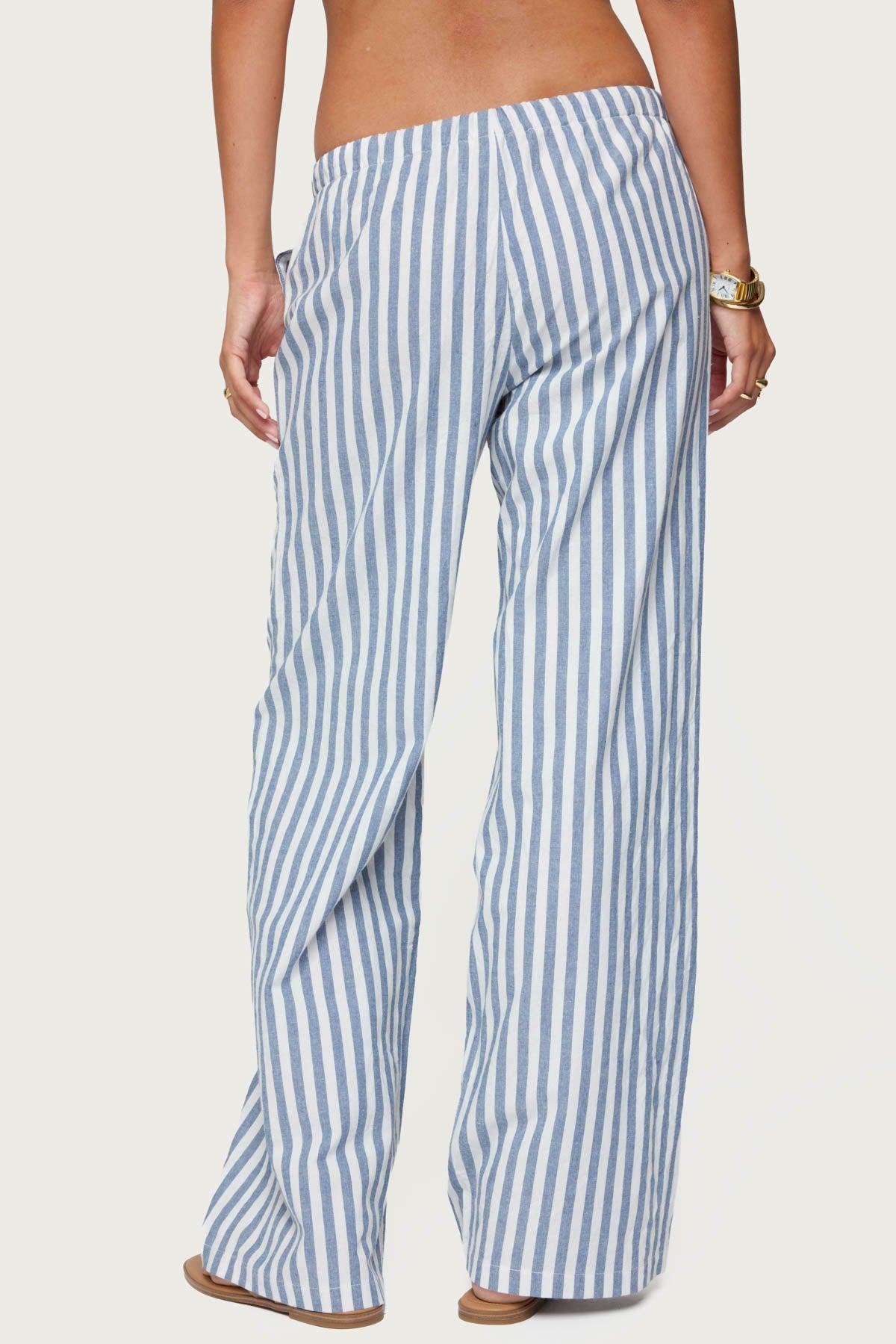 Macey Striped Pants Product Image