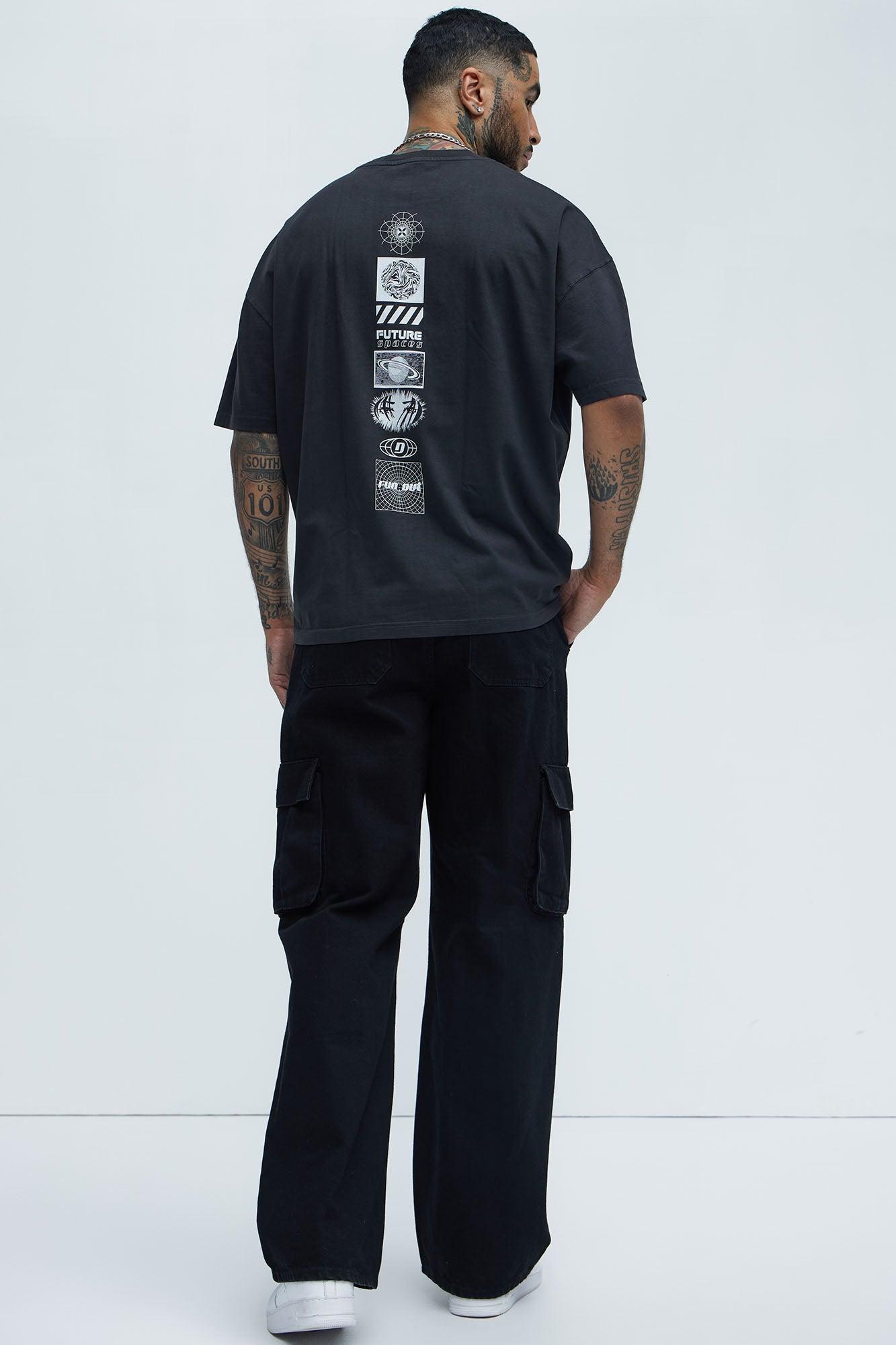 Future Spaces Now Oversized Short Sleeve Tee - Black Product Image