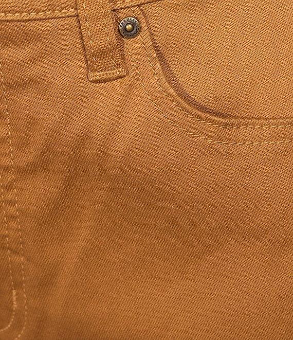 John Mark Straight Leg 5-Pocket Fringe Hem Crop Jeans Product Image