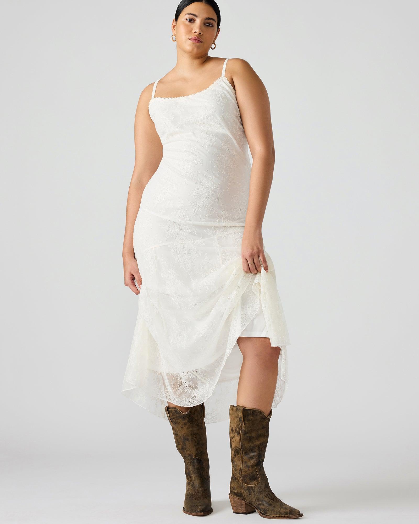 VEERA DRESS WHITE Female Product Image