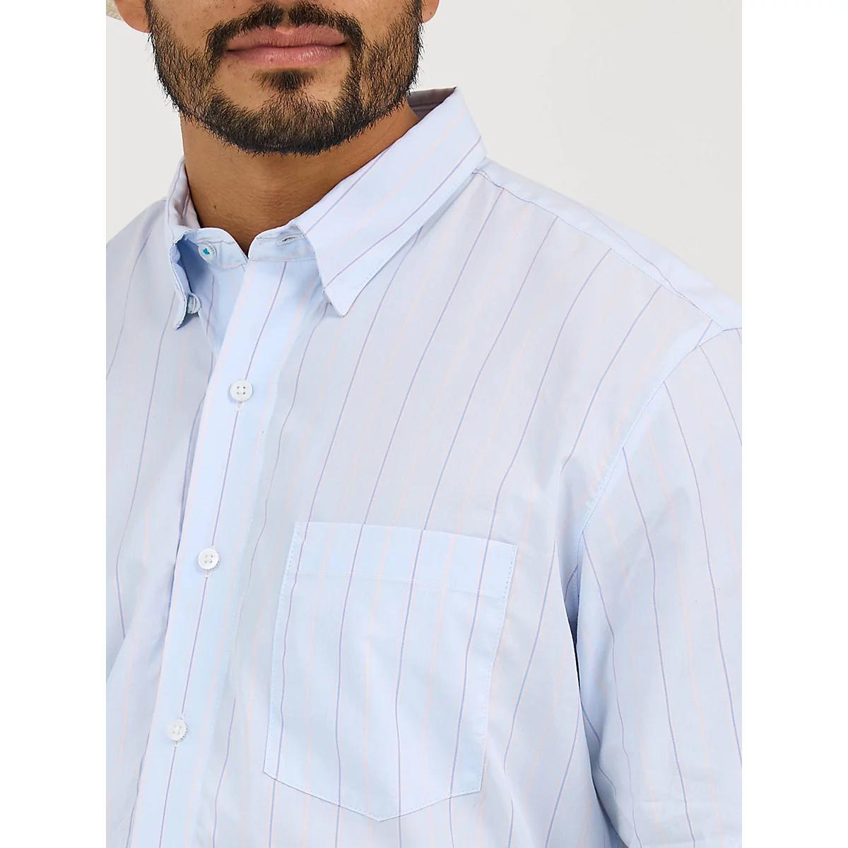 Men's Cody Johnson One Pocket Button Down Shirt in Ceramic Print Product Image