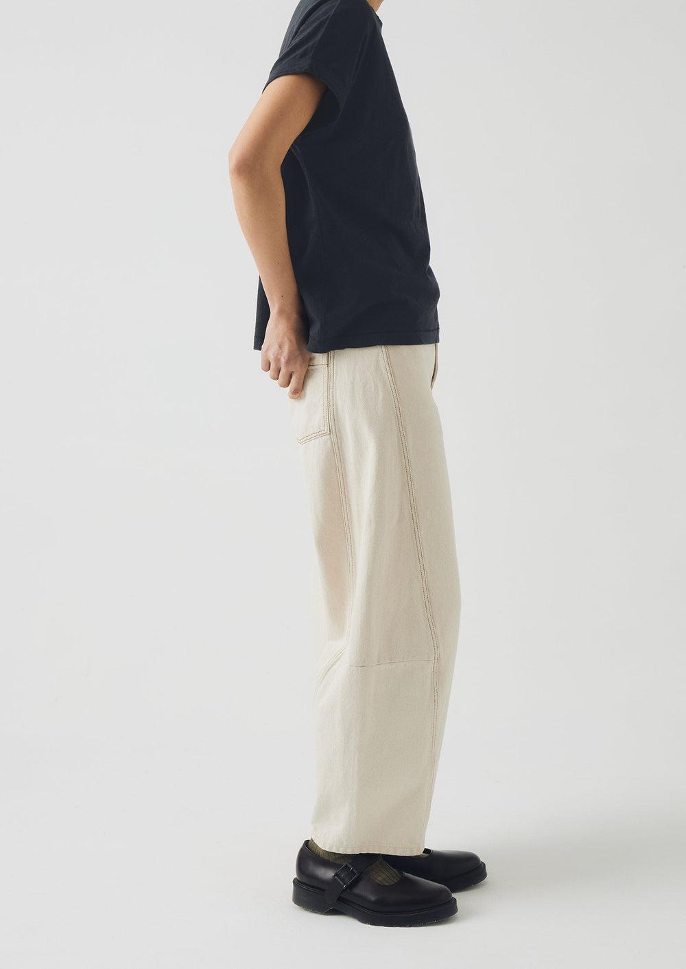 Alda Organic Cotton Easy Tee | Pebble Product Image