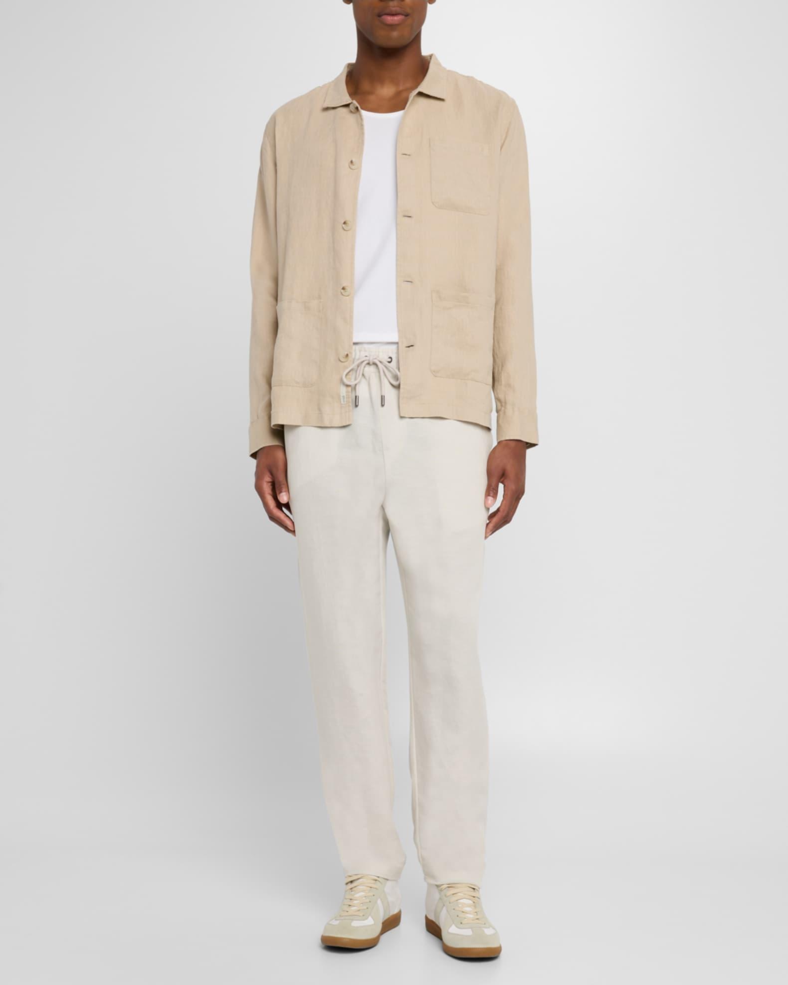 Men's Linen Overshirt Product Image