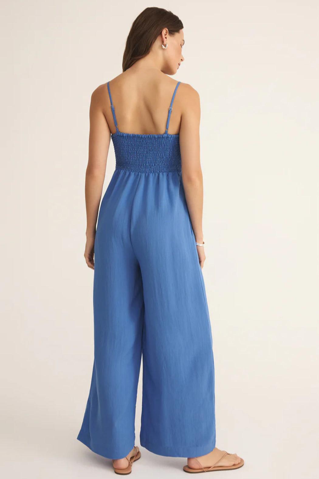 Beachside Jumpsuit Bay Blue Product Image