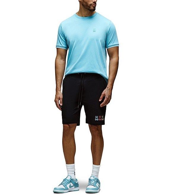 Psycho Bunny Andy Embroidered 8#double; Inseam Shorts Product Image